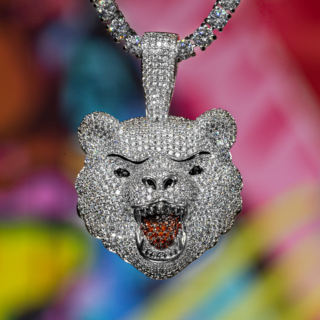 Iced Bear in White Gold | SKRT® · male-model