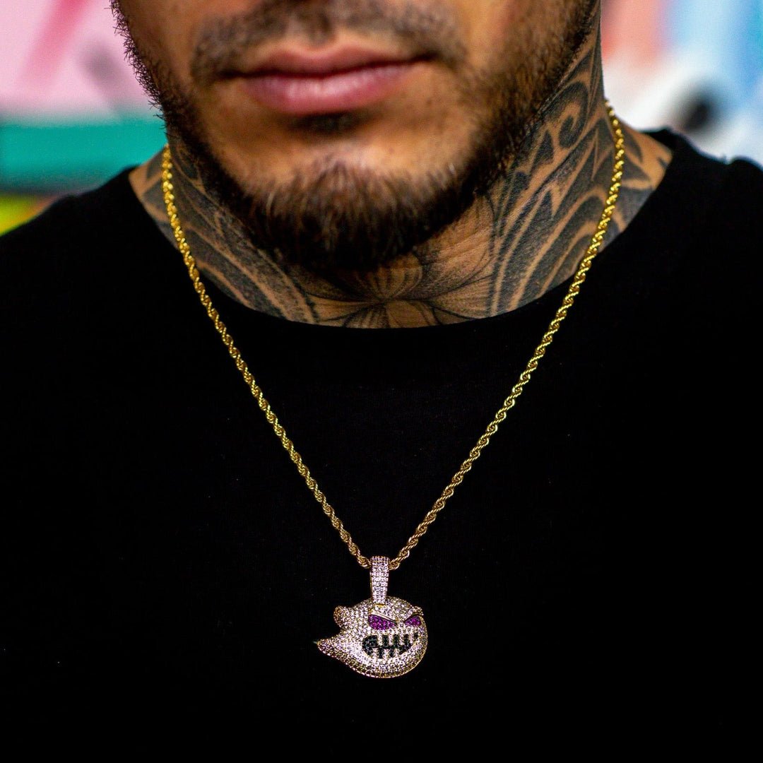 Iced Demon in Yellow Gold | SKRT® · male-model