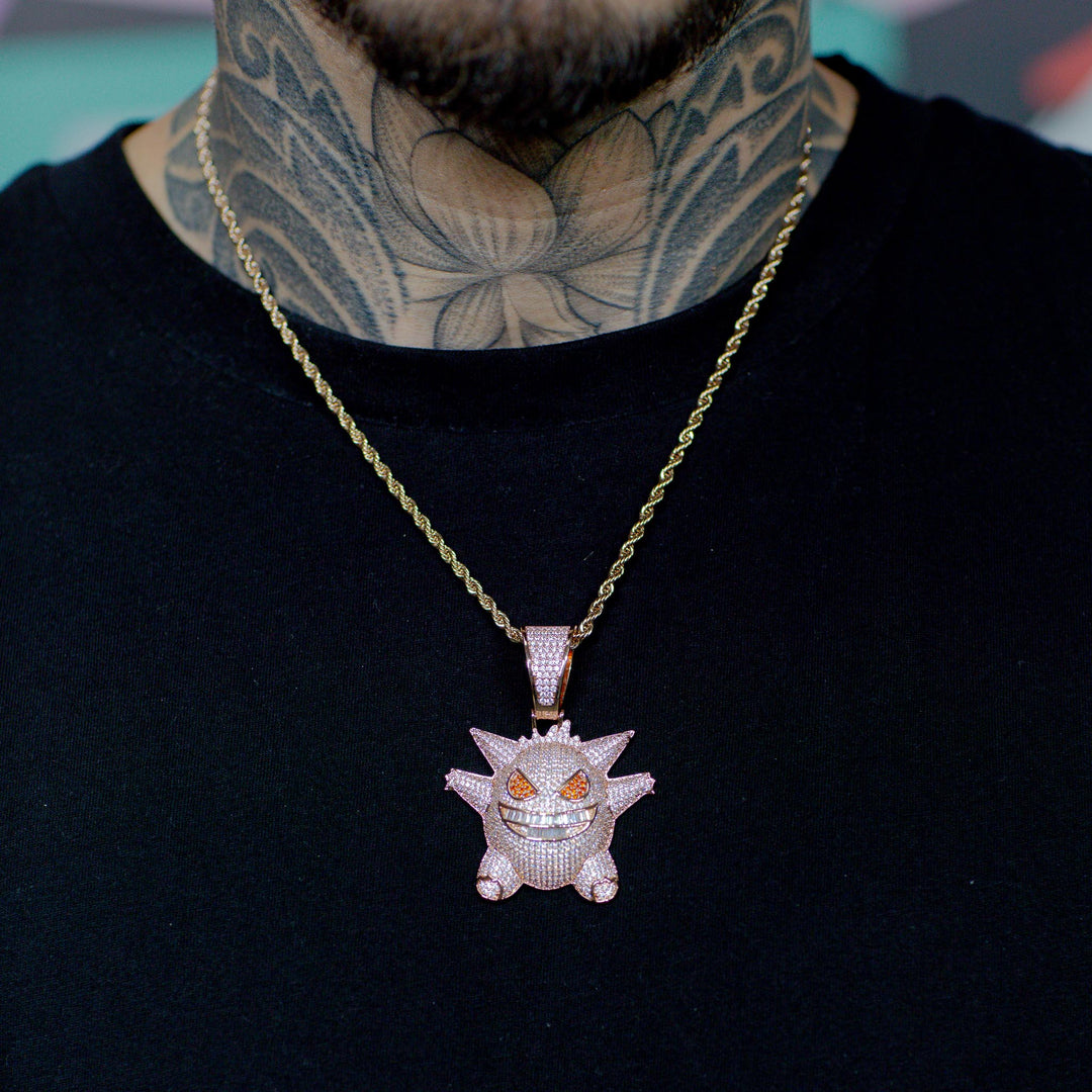 Iced Gengar Pokemon in Rose Gold | SKRT® · male-model