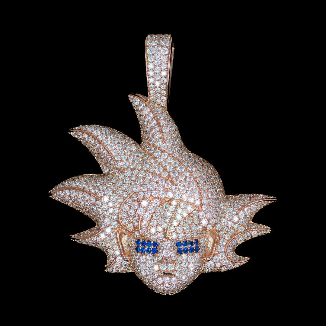 Iced Goku Warrior in Rose Gold (view 2 of 3) · male-model
