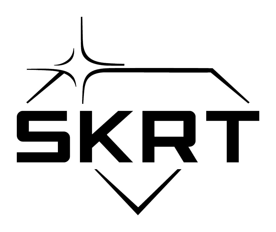 SKRT logo - logo final black copy