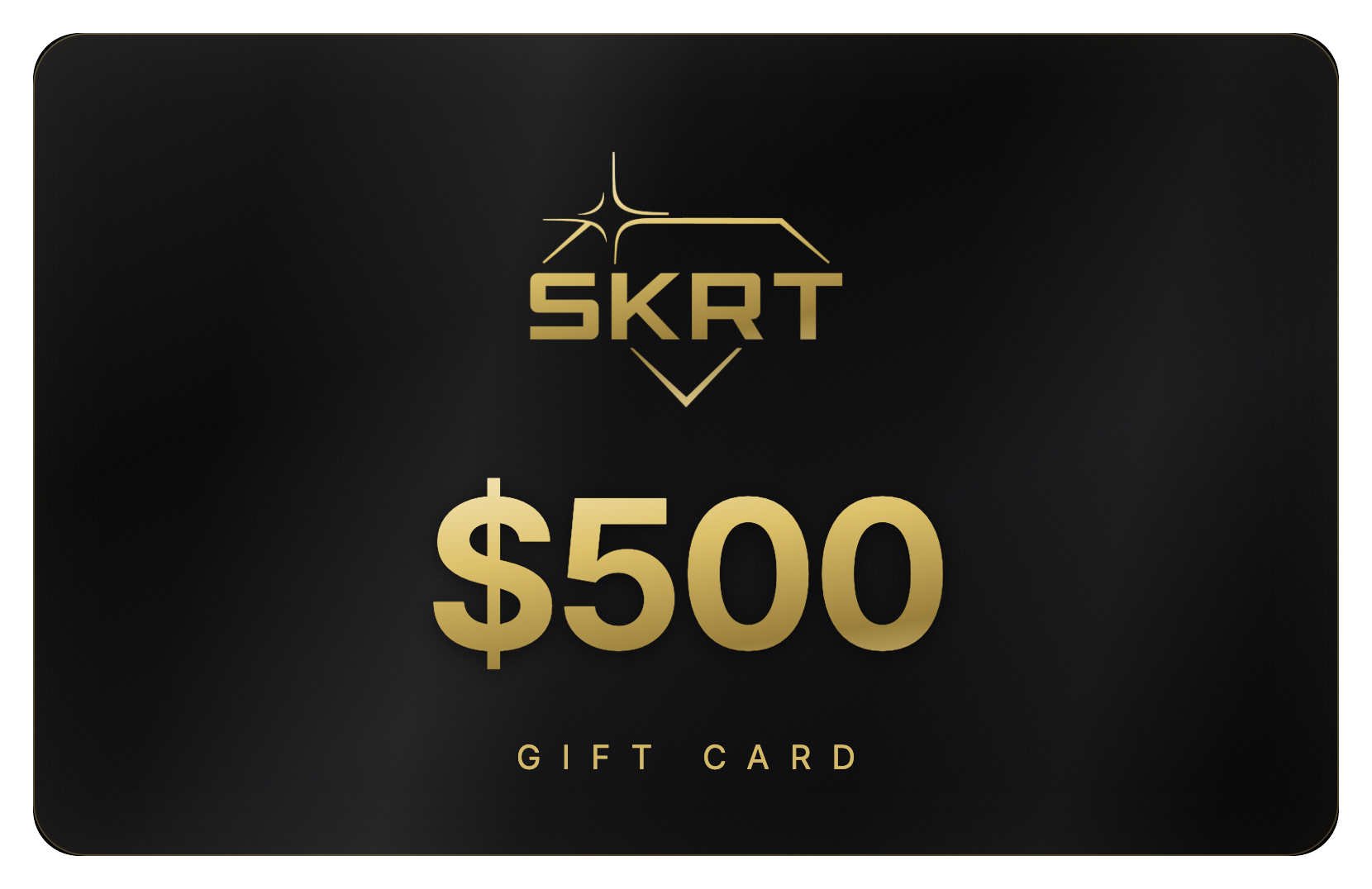 SKRT $500 gift card