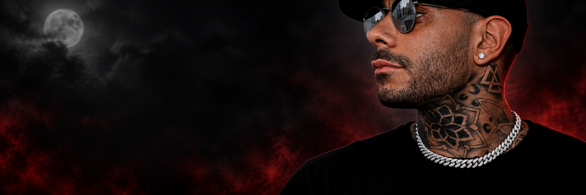 Men Halloween desktop banner