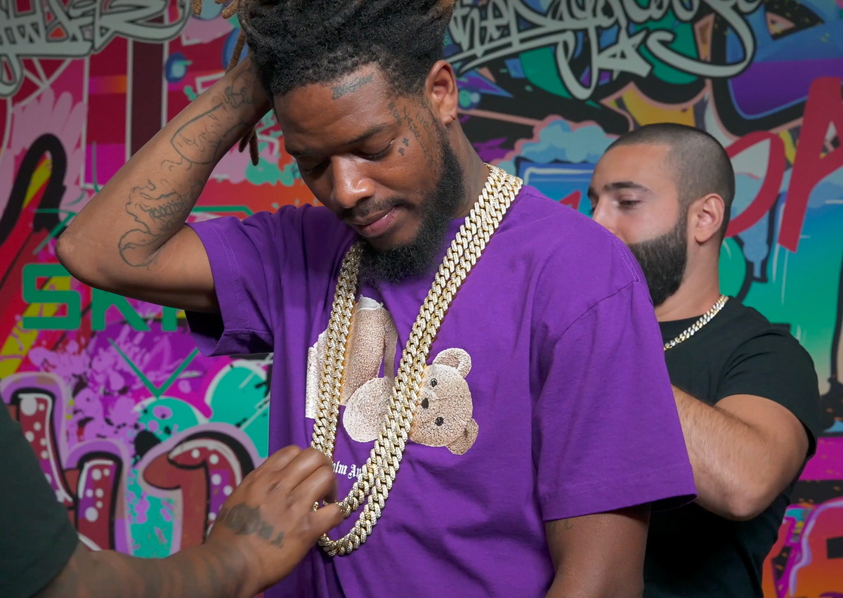 Official SKRT®️ feat. Fetty Wap (Custom Sized Iced Out Chains!)