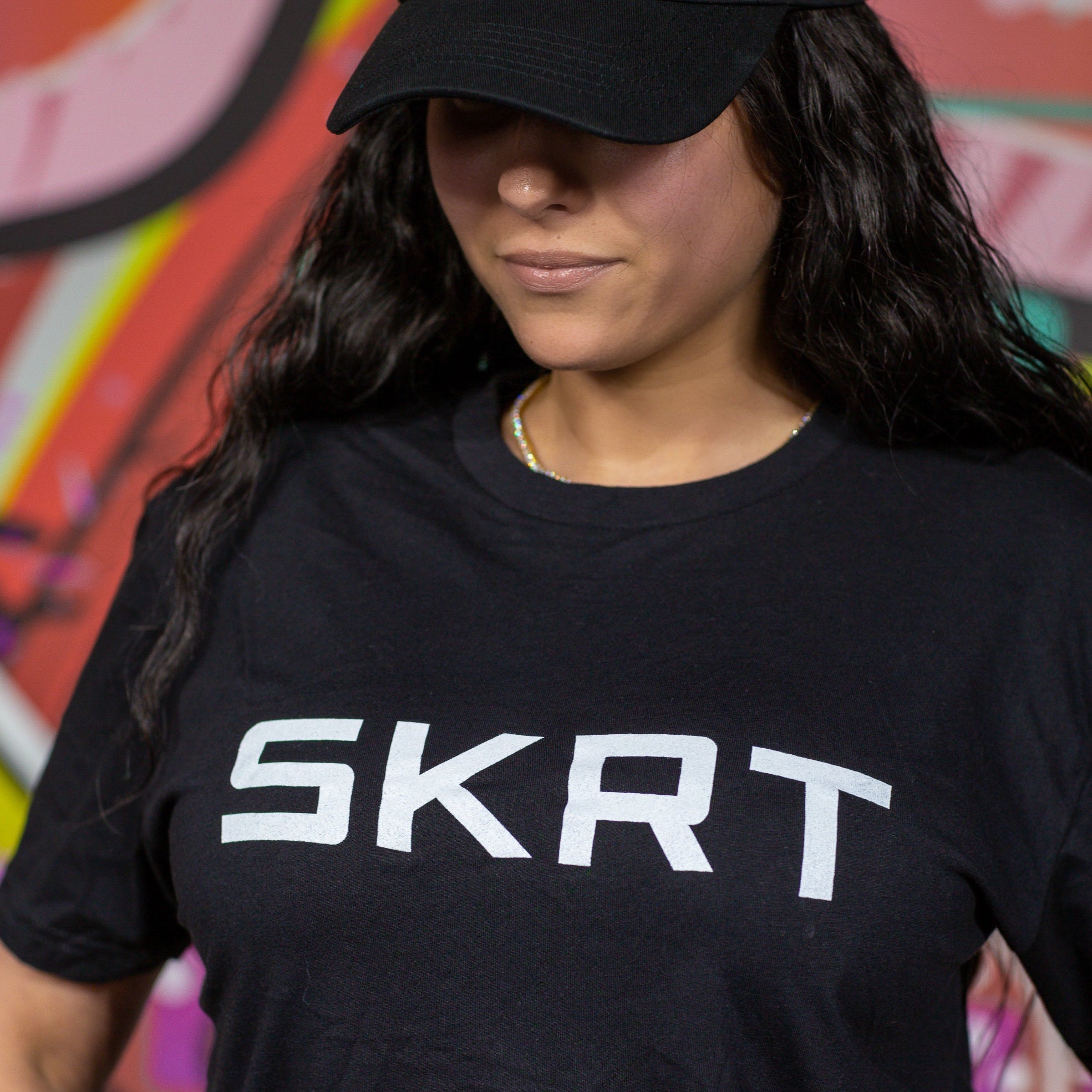 T-Shirts collection — featuring Women's SKRT Signature T-Shirt in Black