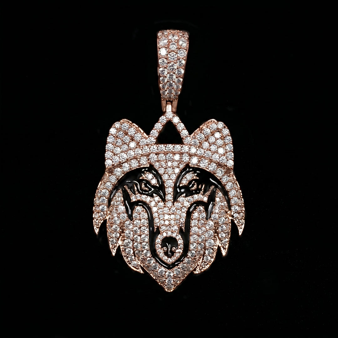 Iced Wolf in Rose Gold (view 2 of 5) · male-model
