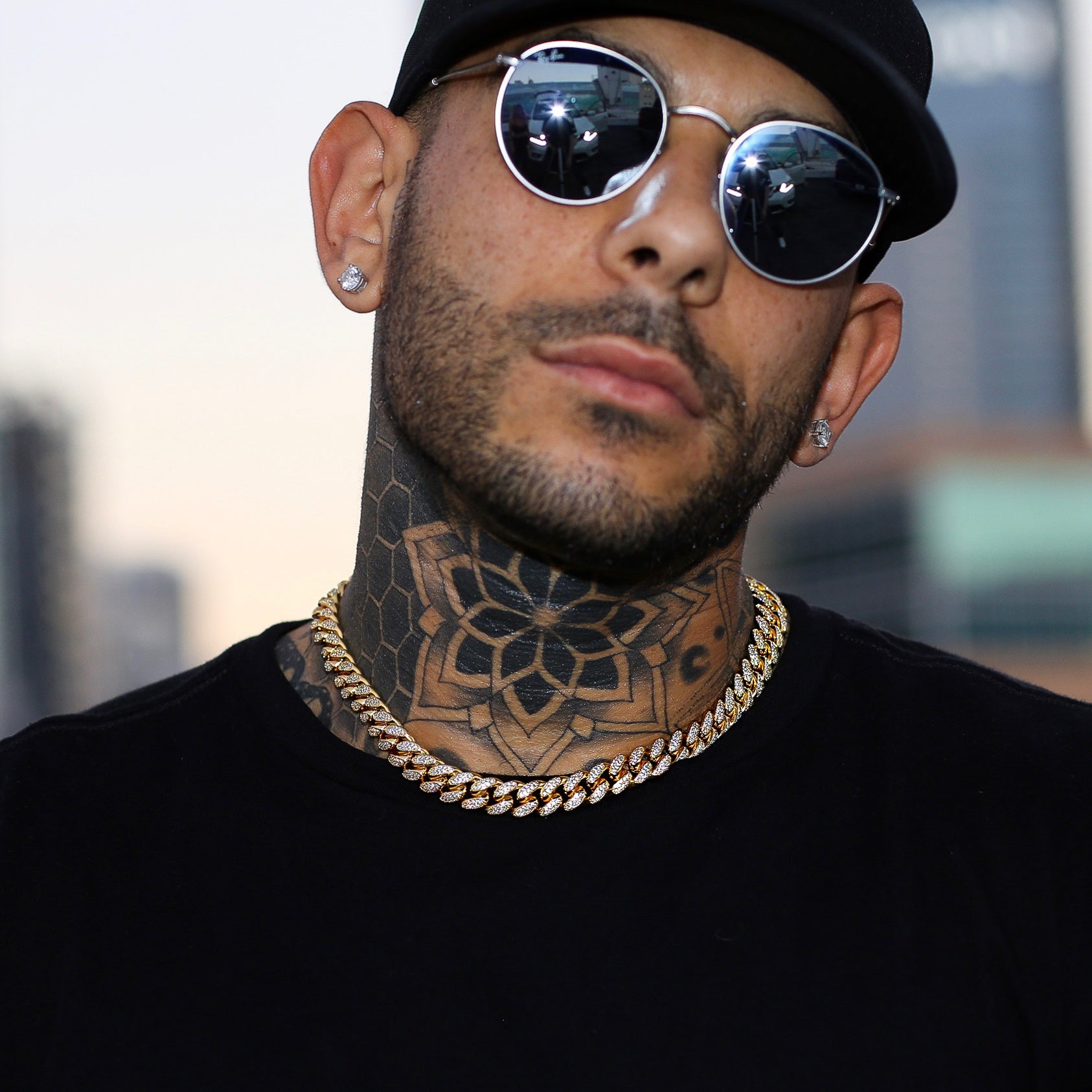 12mm Iced Out Cuban Link Chain
