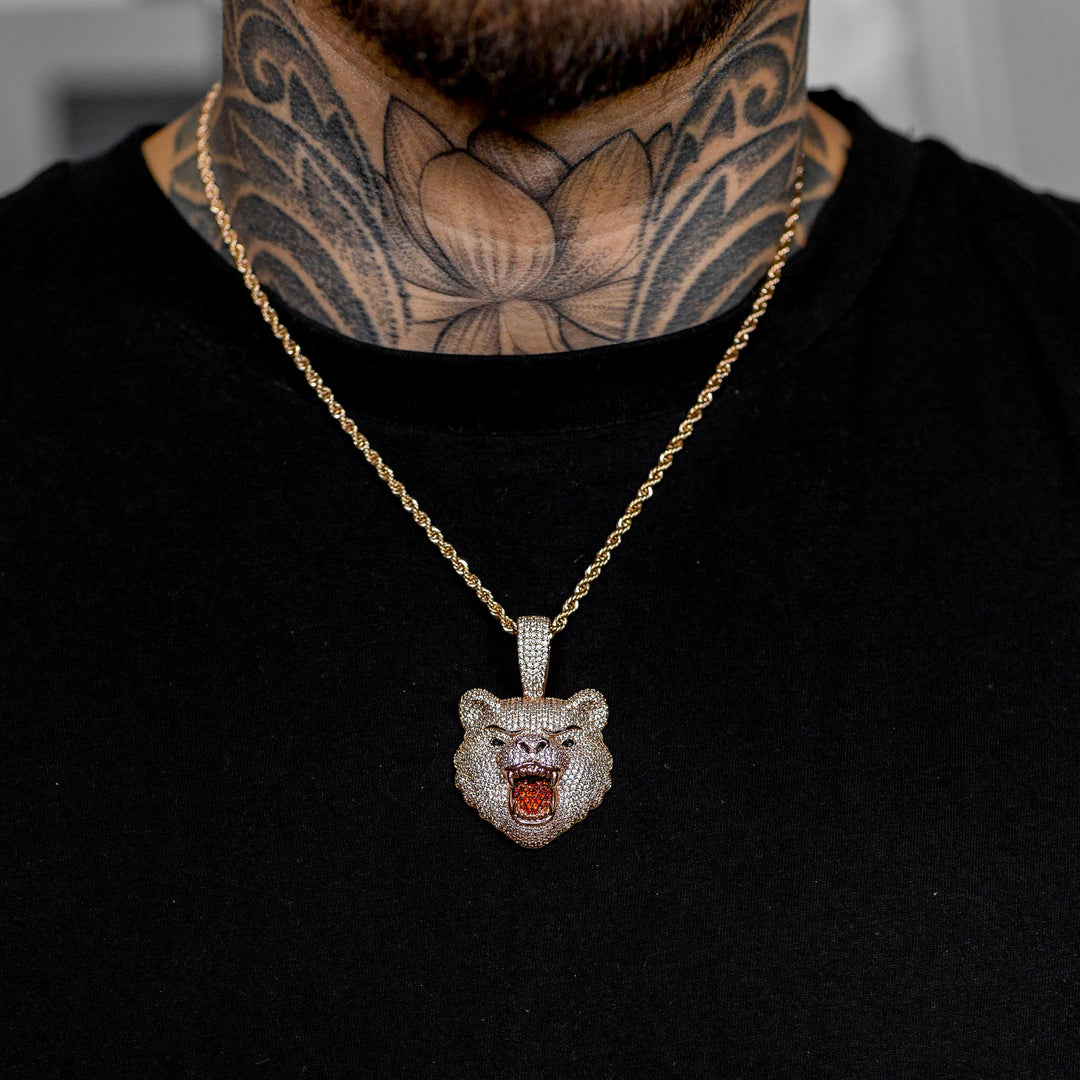 Iced Bear in Rose Gold | SKRT® · male-model