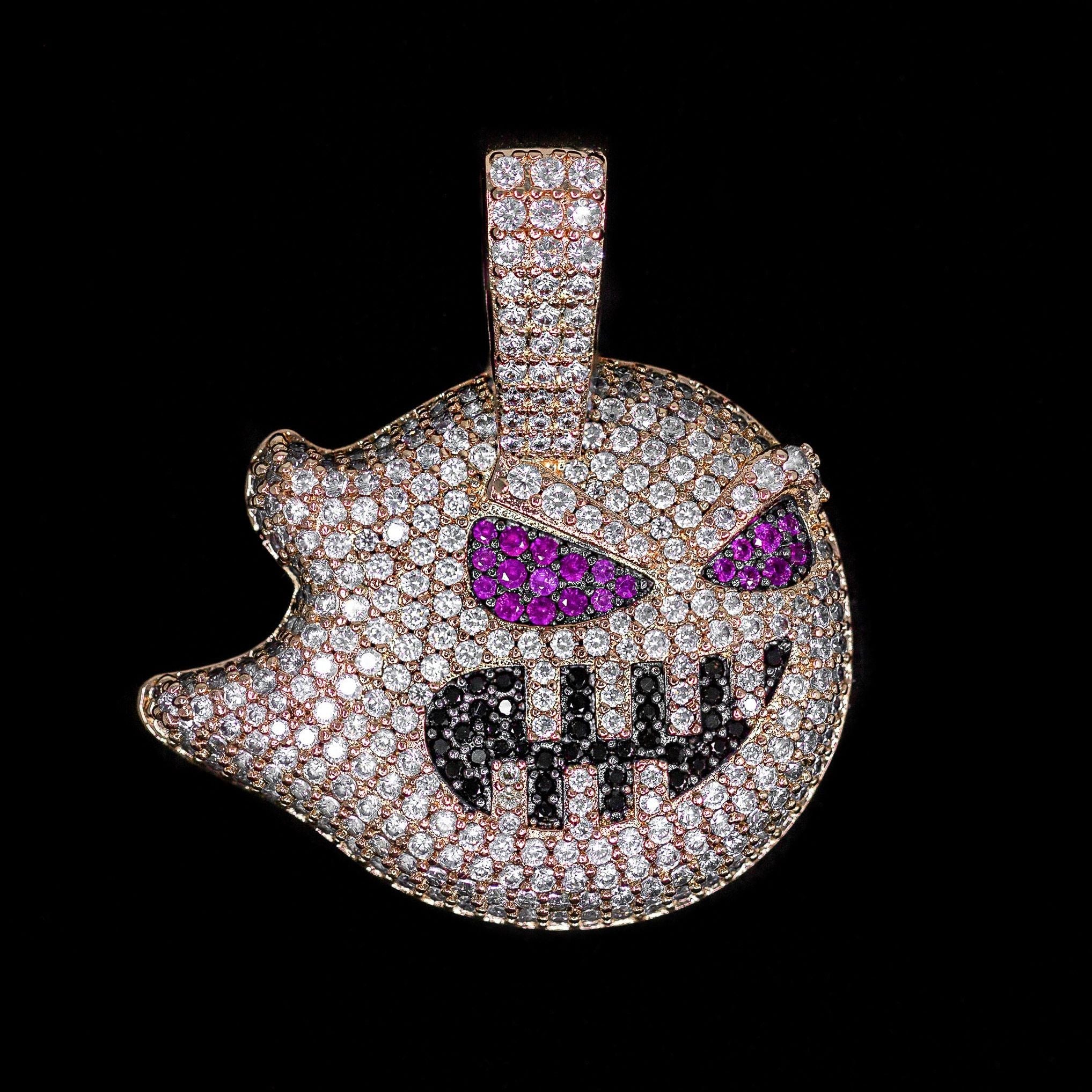 Diamond Demon in 18K Rose Gold