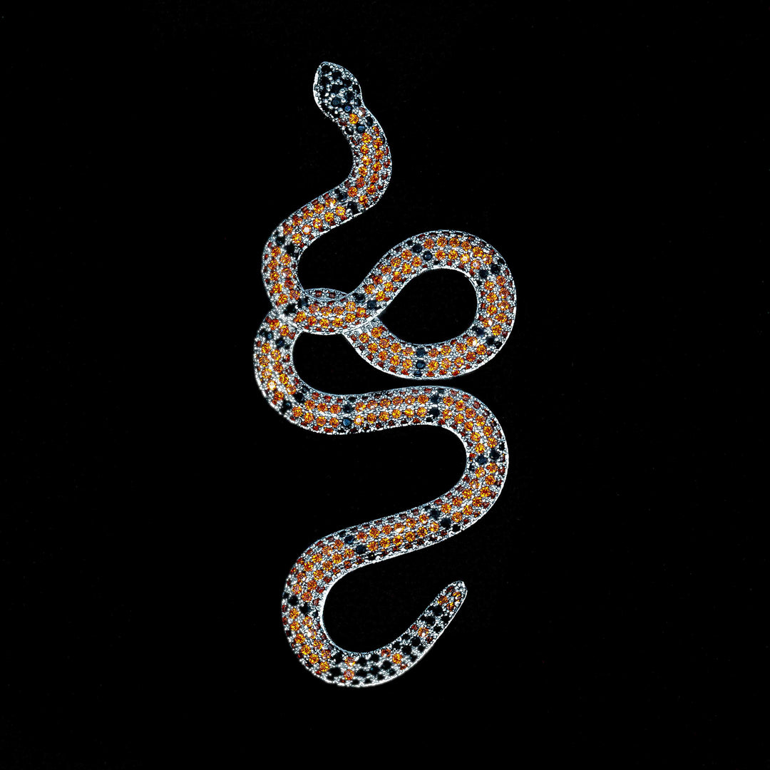 Iced Orange Snake (view 2 of 3) · male-model
