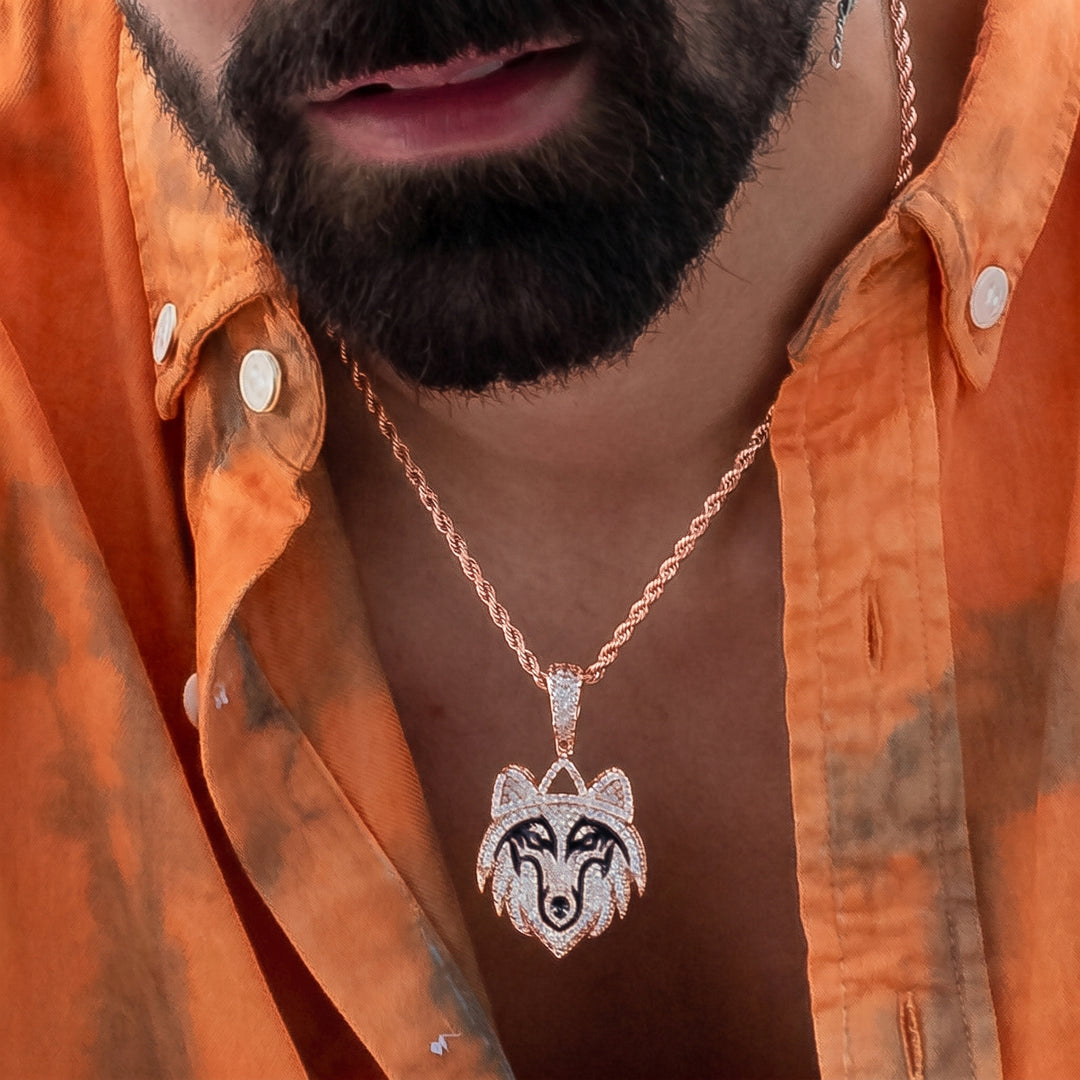 Iced Wolf in Rose Gold | SKRT® · male-model