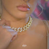 18mm Bugatti Link Choker/ Necklace in 18K Yellow Gold