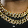 18mm Bugatti Link Chain in 18K Yellow Gold