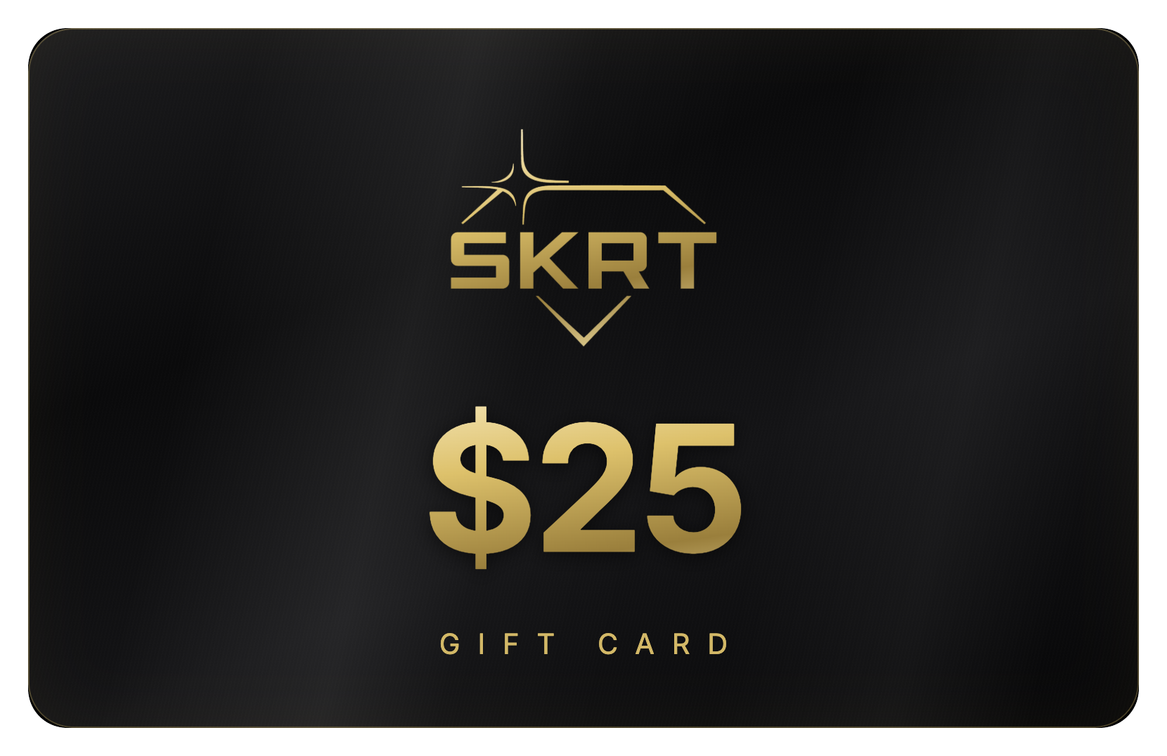 SKRT $25 gift card