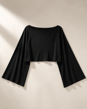 Black Crop Top