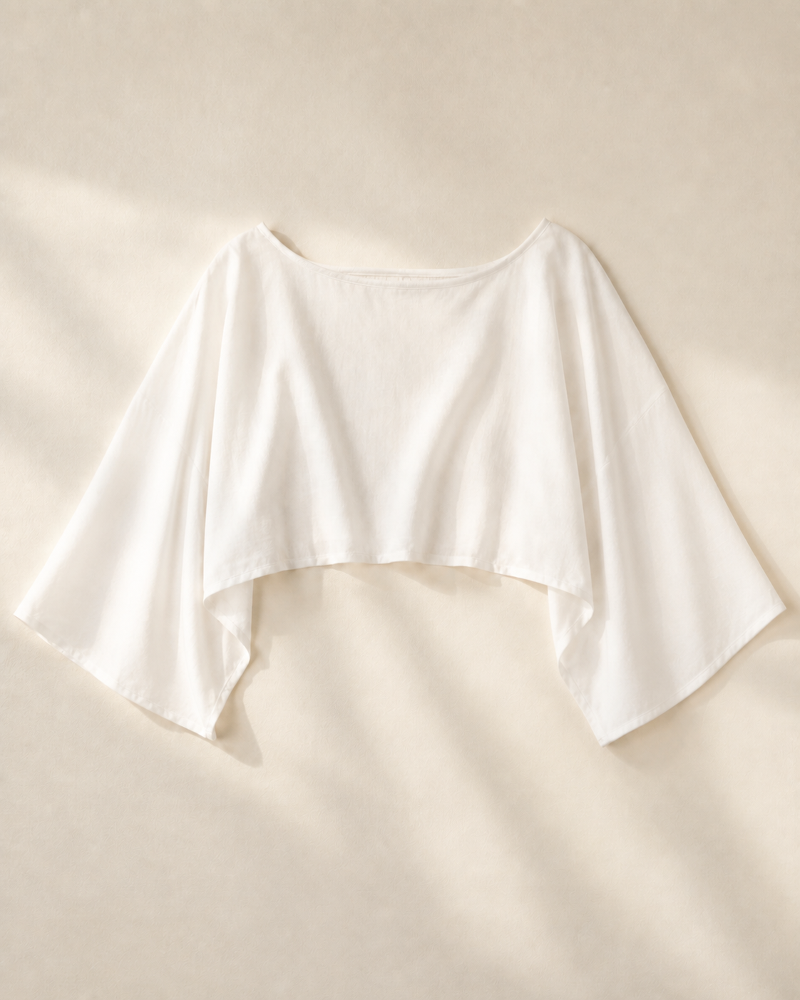 White Crop Top