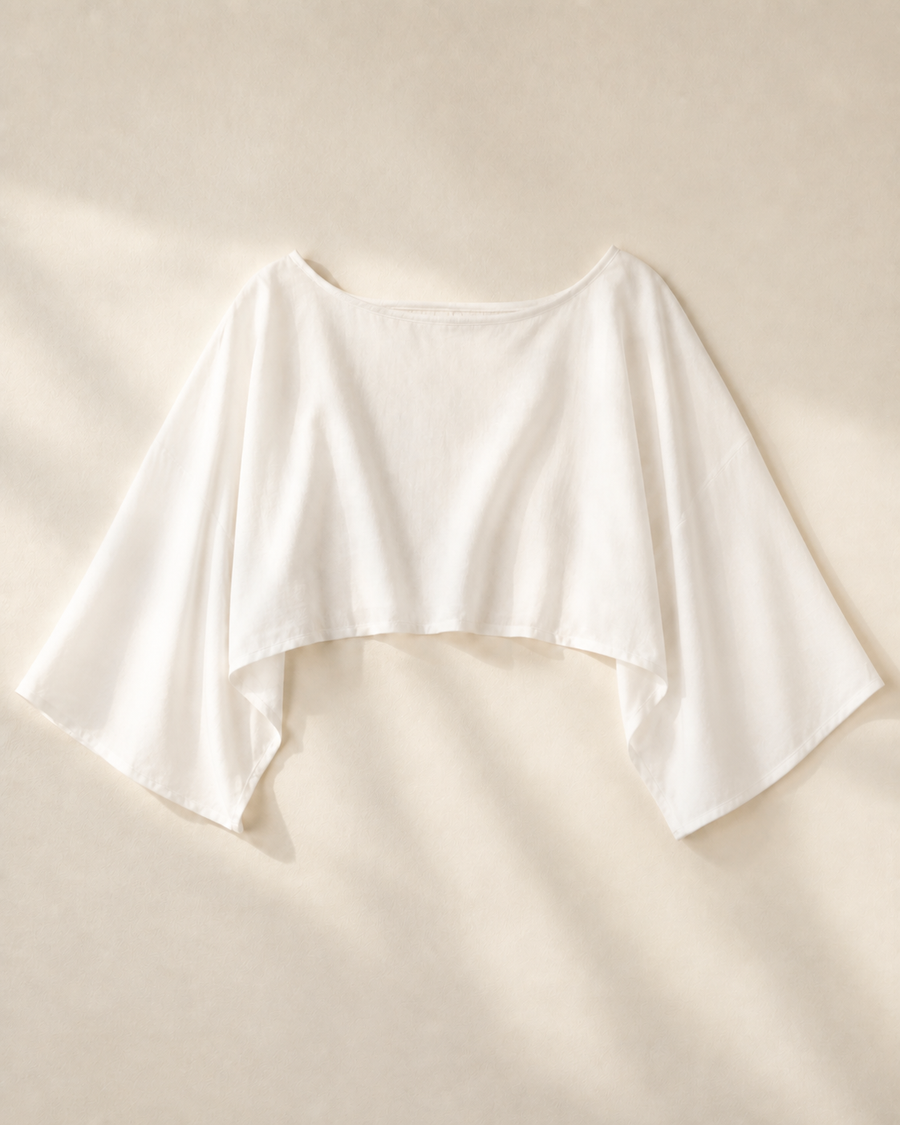 White Crop Top